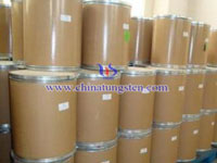 axit tungstic trong hình ảnh thùng