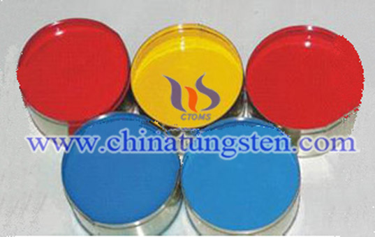 yellow tungstic acid picture