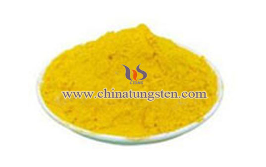 yellow حمض tungstic الصورة