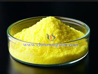 yellow tungstic acid picture